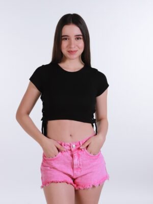 Black Pink Dress