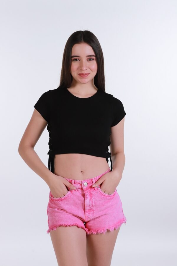 Black Pink Dress