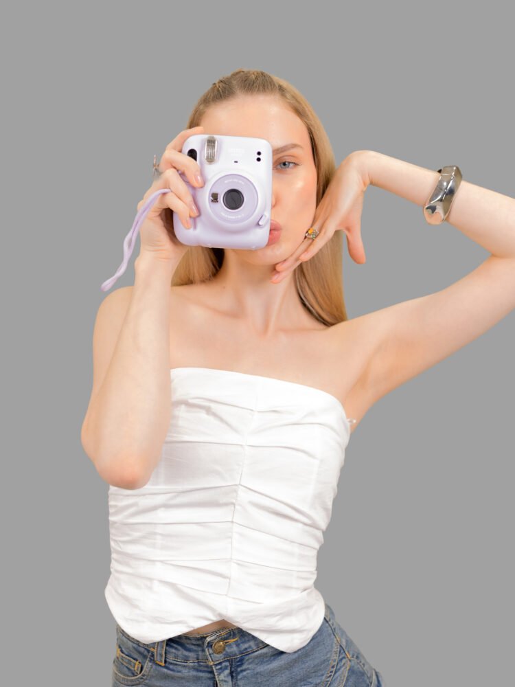 Gathered Strapless Top