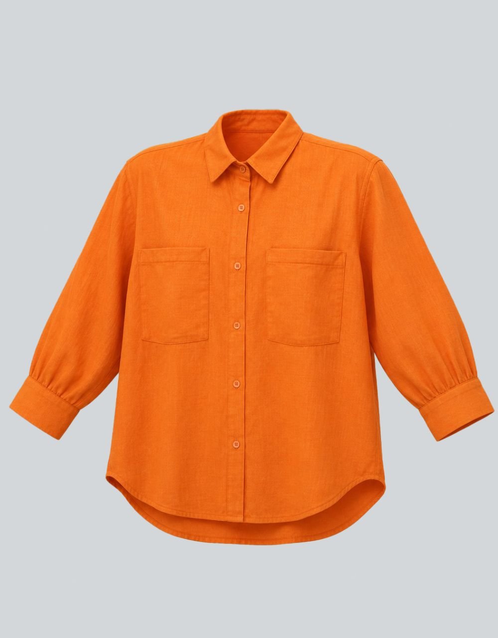 Loose Fit Cotton Shirt Top