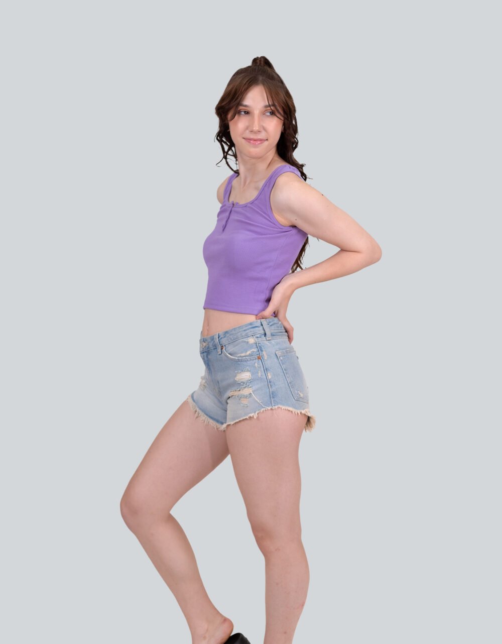 Strap Vest Short Top