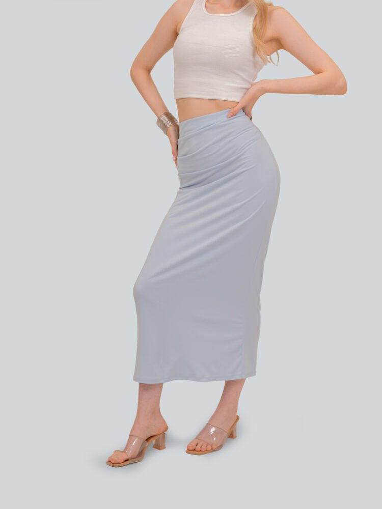 Straight Fitted Long Skirt