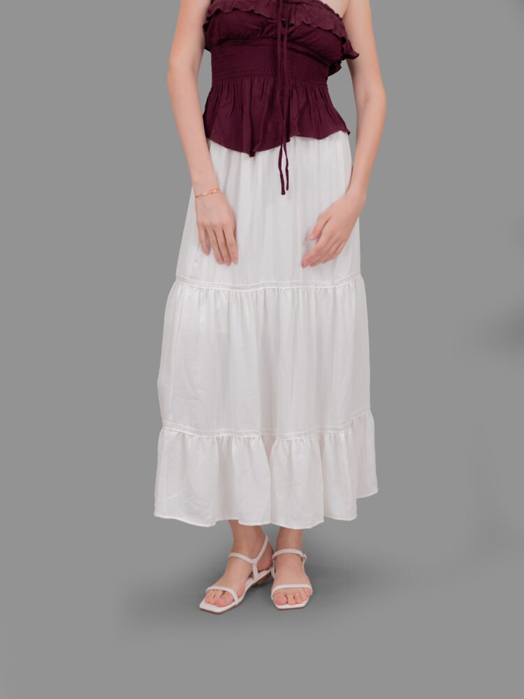 Three Tier Long Skirt