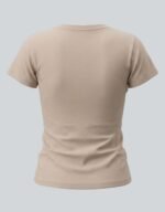 Cotton Lycra v Neck T-shirt
