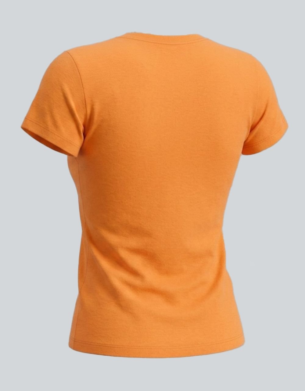 Cotton Lycra V Neck T-Shirt