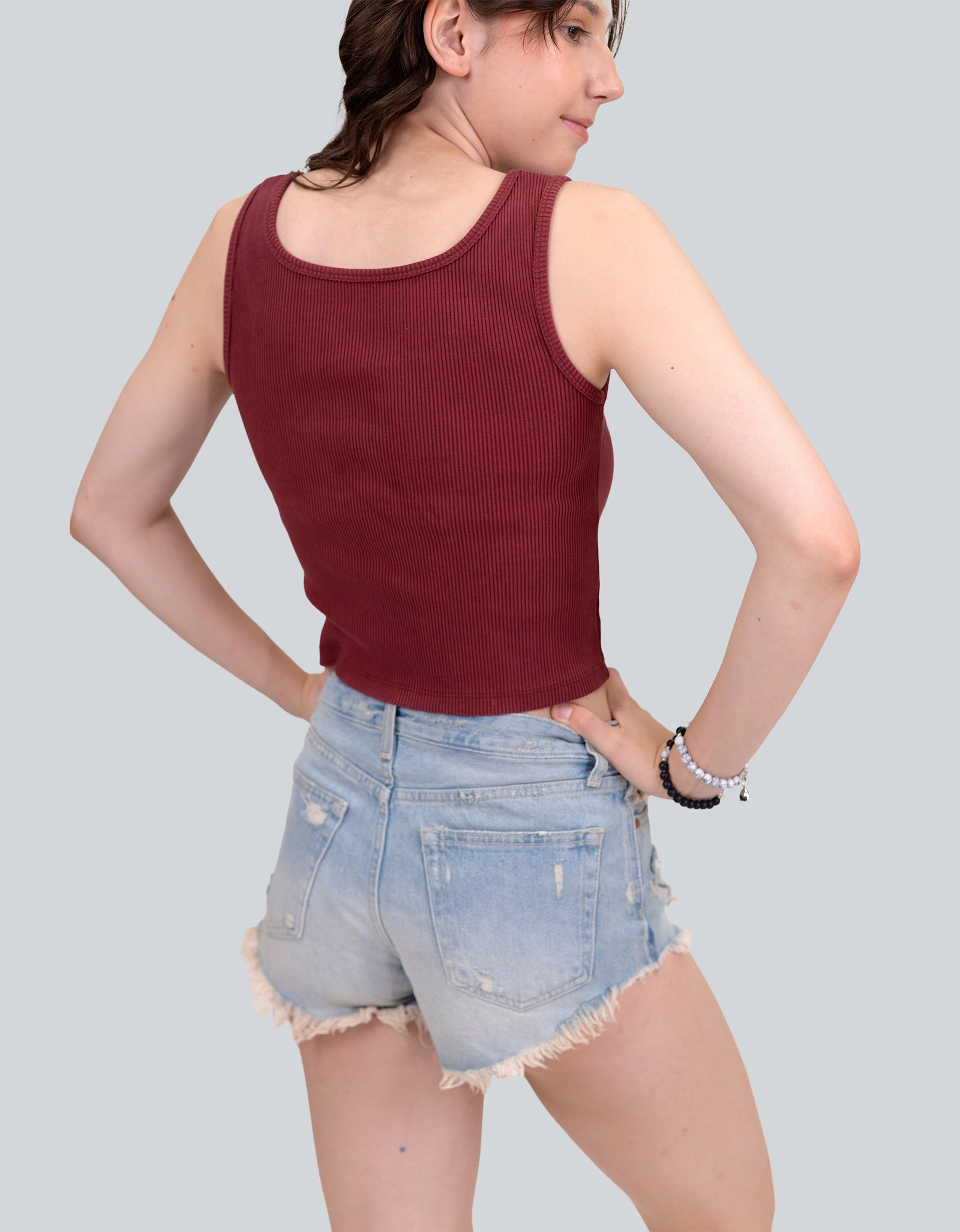 Strap Vest Short Top