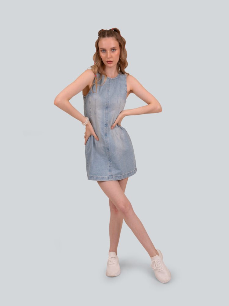 Everyday Washed Denim Dress
