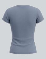 Cotton Lycra V Neck T-Shirt