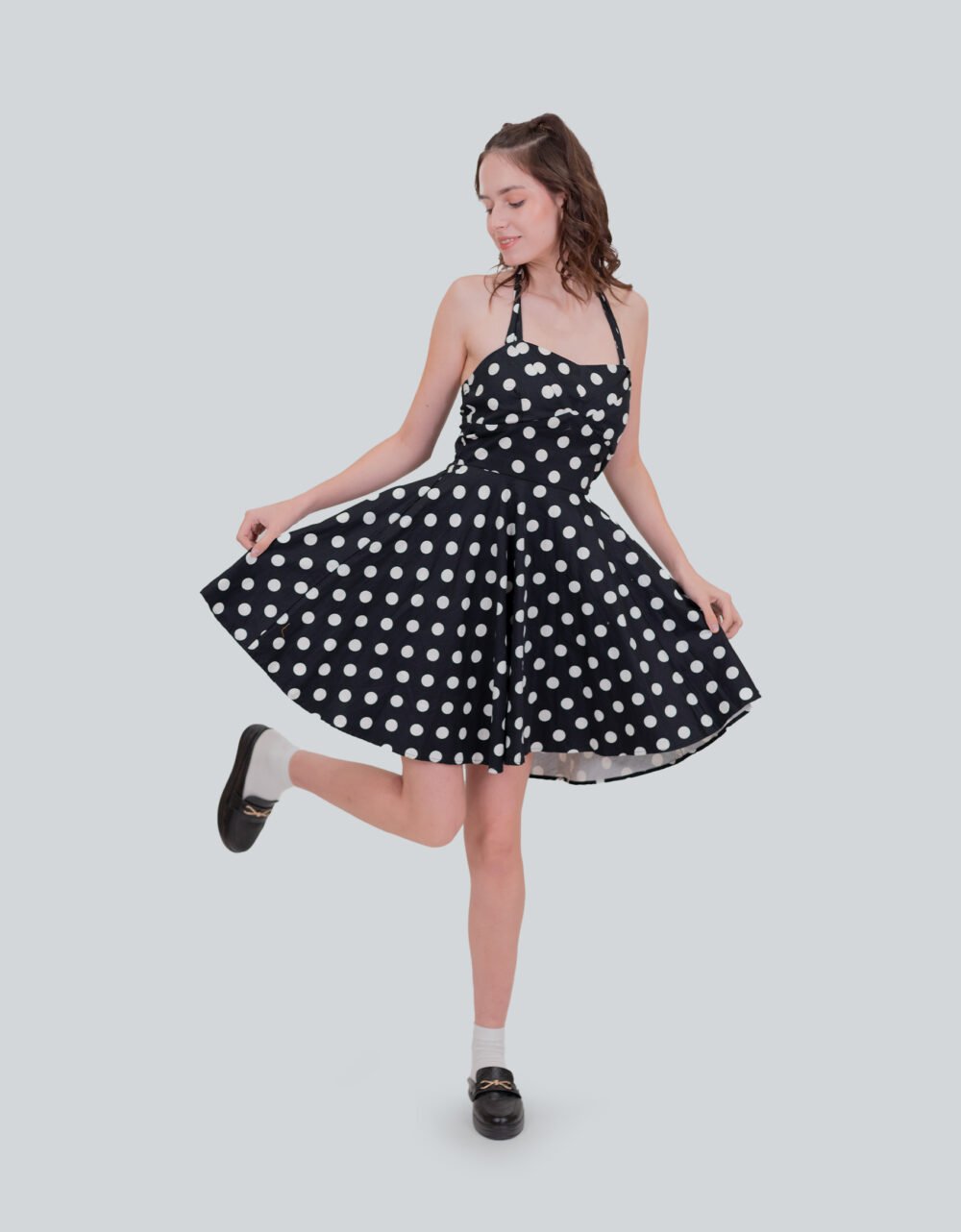 Polka Dot Gola Dress