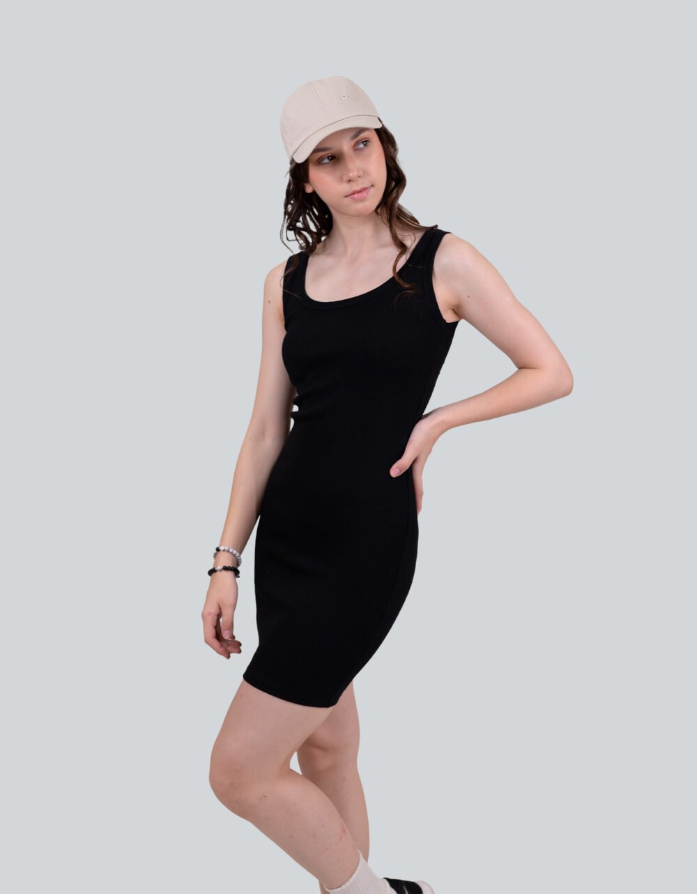 Rib Bodycon Dress