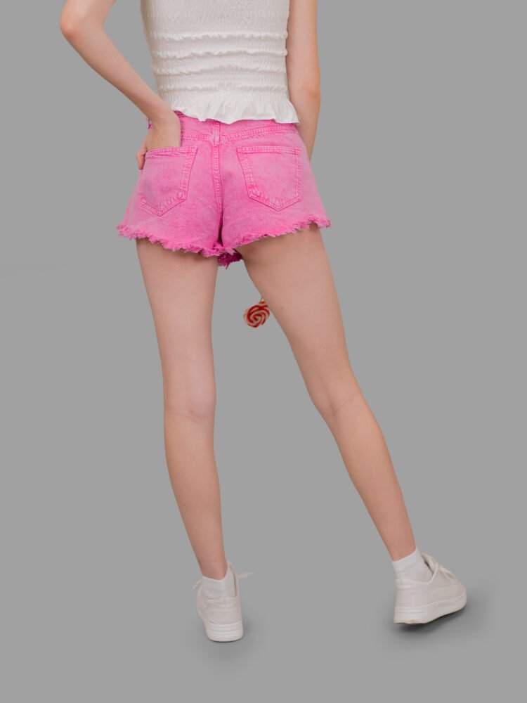 Pink Washed Short