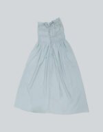 Cologne Textured Midi Strap Dress