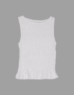 Sleeve less Smocked Top