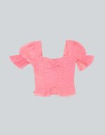 Anglaise Front Gather Top