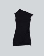 Nerja Off-Shoulder Black Short Dress