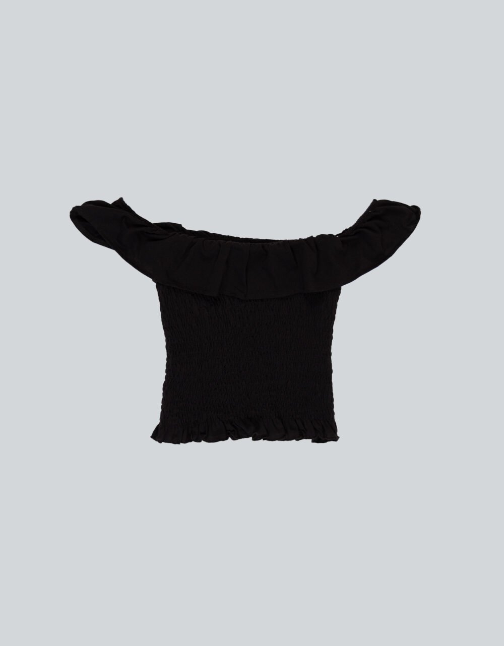 Smocked Off Shoulder Top