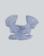 Front Tie Cut Out Top