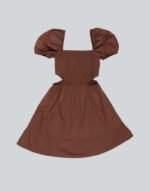 Side Cut Out Cotton Dress