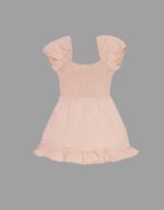 Textured Scoop Neck Dress