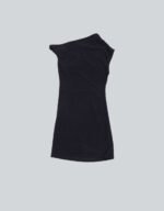 Nerja Off-Shoulder Black Short Dress