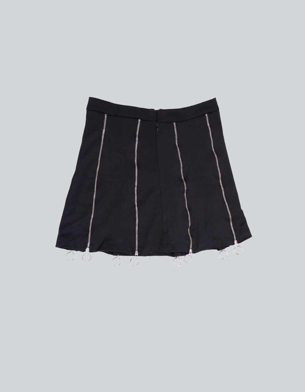 Multi Zip Skirt
