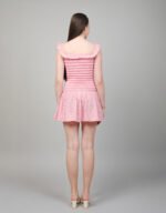 100% cotton Gingham Check Smocked Dress