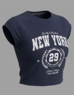 New York-Navy Top