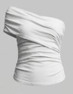 Strapless Ruched Top