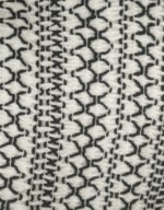 Black & White Smocked Top