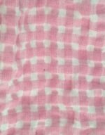 100% cotton Gingham Check Smocked Dress