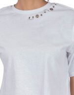 Neck Detail Crop Tee