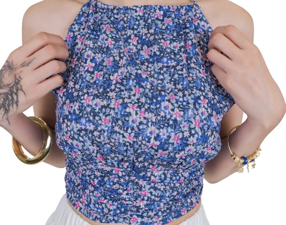 Printed Halter Top