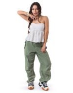 Ruched Peplum Top