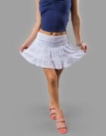 White Doby Skirt