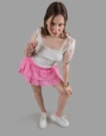 Two Tier Anglaise Skirt