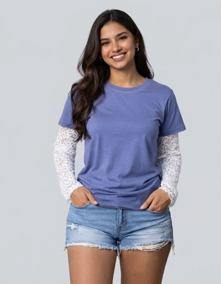 Lace T-Shirt Combo