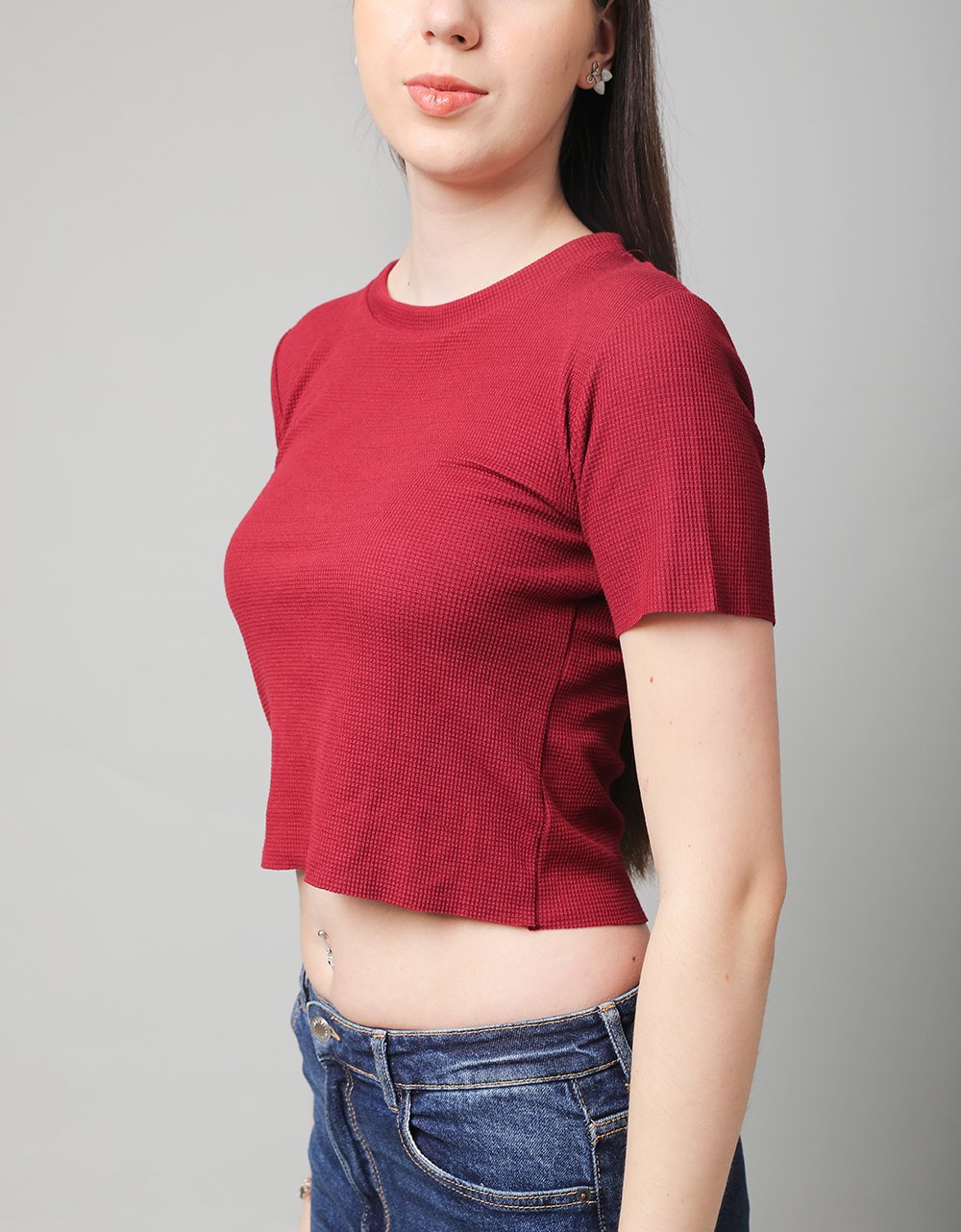 Waffle knit Crew New Crop