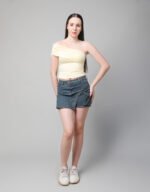 Asymmetric Off-Shoulder Top
