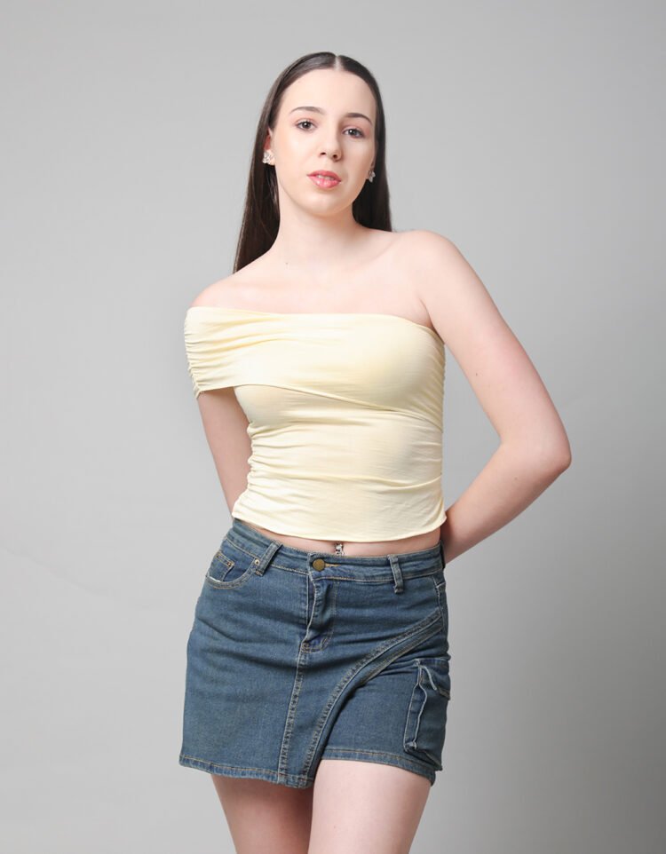 Asymmetric Off-Shoulder Top