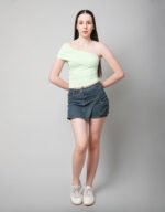 Asymmetric Off-Shoulder Top