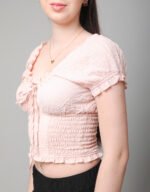 Smocked Peasant Top