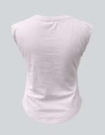 Cap Sleeve Fitted Crop Top