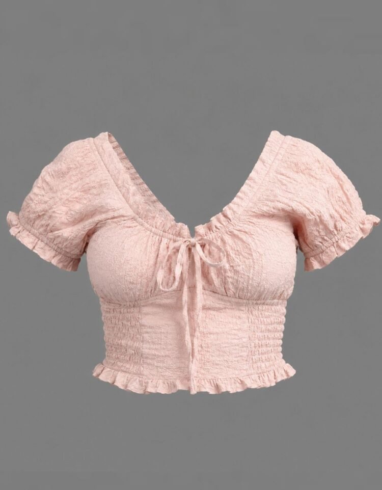 Smocked Peasant Top