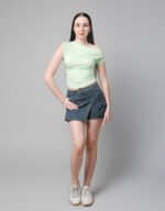 Asymmetric Drape Top