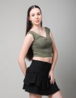 V-Neck Surplice Top