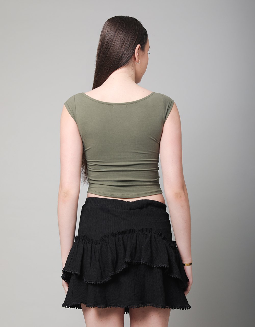 V-Neck Surplice Top