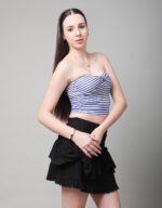 Bandeau Stripe Top