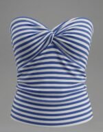 Bandeau Stripe Top