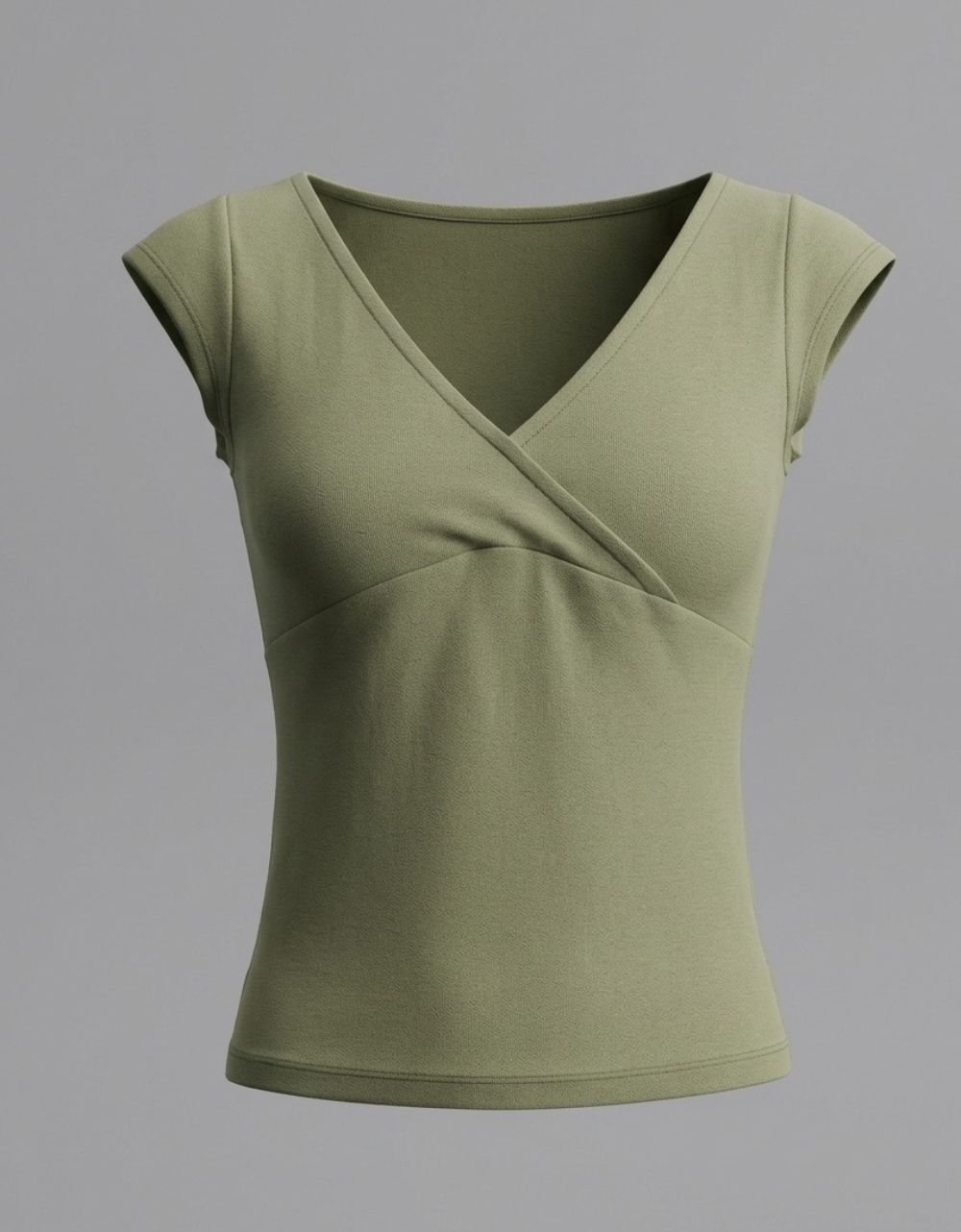 V-Neck Surplice Top