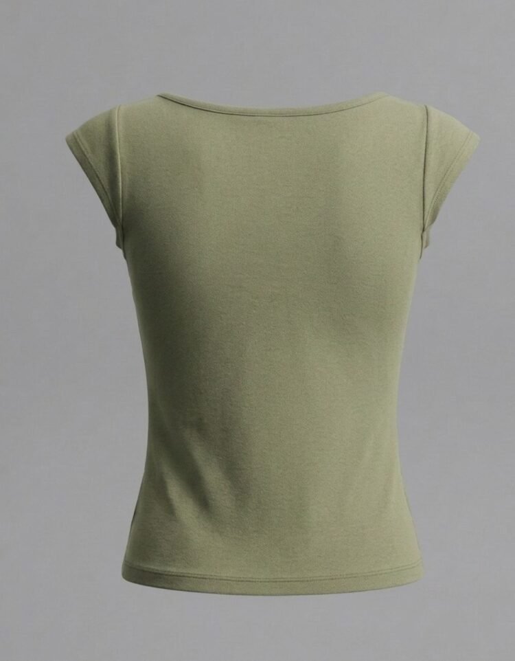 V-Neck Surplice Top